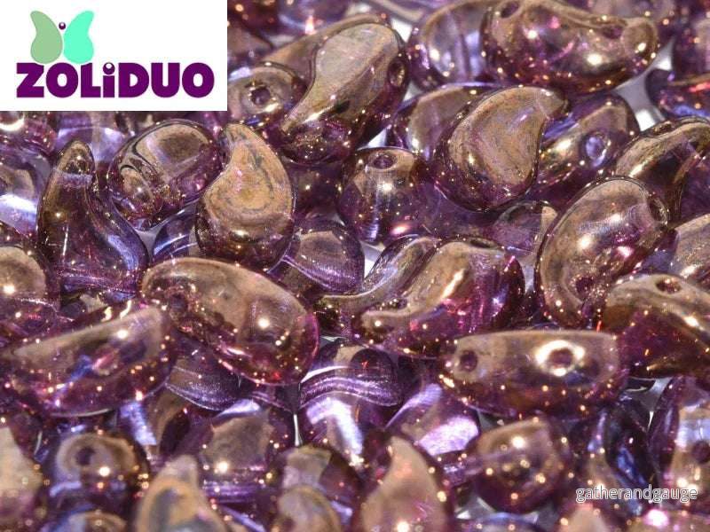 Zoliduo Vänster – Crystal Bronze 5x8mm, 20-pack Zoliduo Vänster – Crystal Bronze 5x8mm, 20-pack