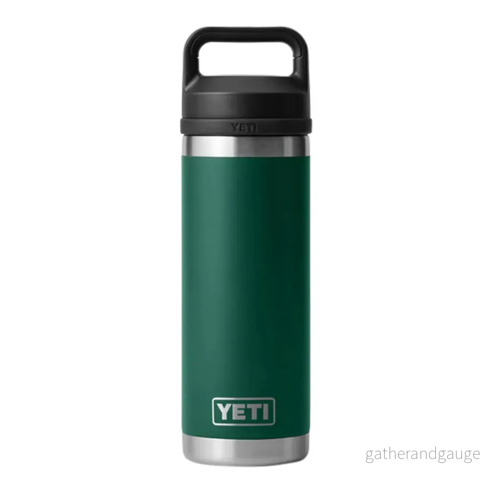 Rambler Chug Bottle 18oz / 530ml – Black Forest Green