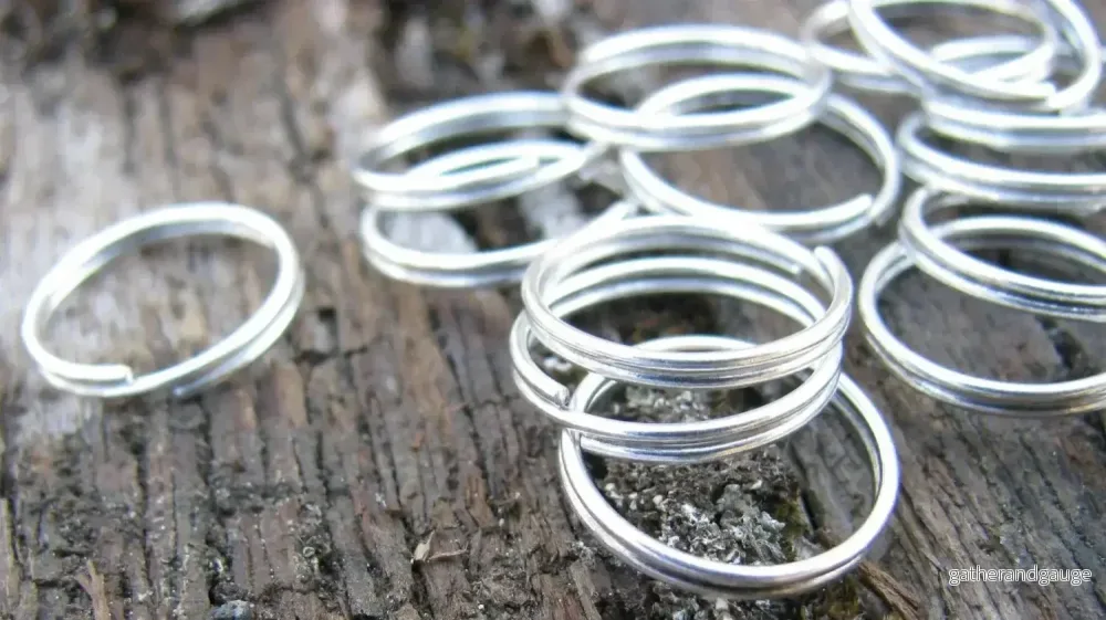 Motringar silverfärgade - 12mm, 20-pack - Bild 2