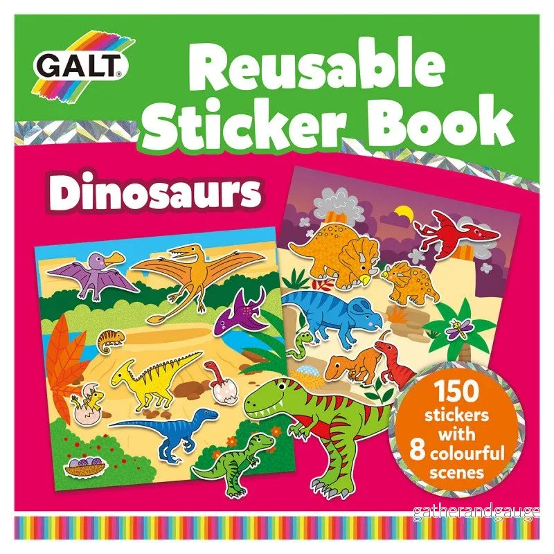 Stickers Dinosaurier bok Stickers Dinosaurier bok