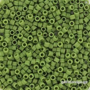 Miyuki Delica - Opaque Matte Avocado 11/0, 5 gram