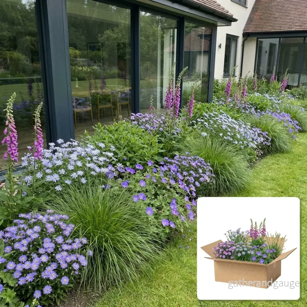Pack Massif Soleil & Mi-Ombre Violet & Bleu - 30 plantes - Bild 2