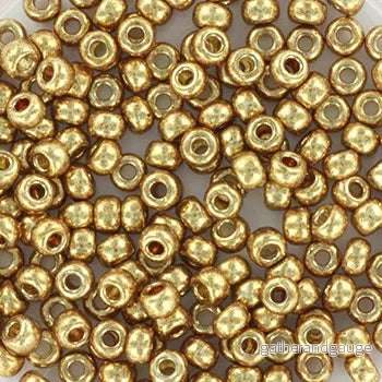 Miyuki Seed Beads - Duracoat Galvanized Champagne 8/0, 10 gram