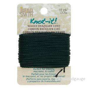 Knot-it Waxed Brazilian cord – Svart 13,7 m Knot-it Waxed Brazilian cord – Svart 13,7 m