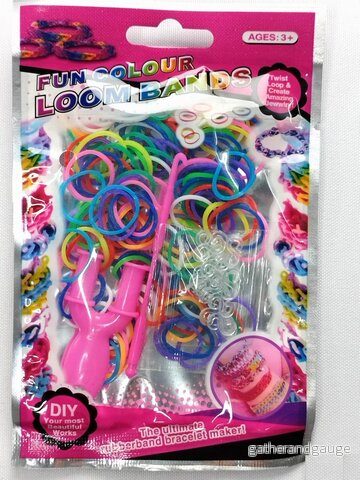 Loomband i Påse, 150 st, Flerfärgade Loomband i Påse, 150 st, Flerfärgade