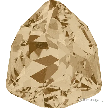 Swarovski Crystals Trilliant Fancy Stone (4706) - Crystal Golden Shadow 24 mm, 1 styck - Bild 2