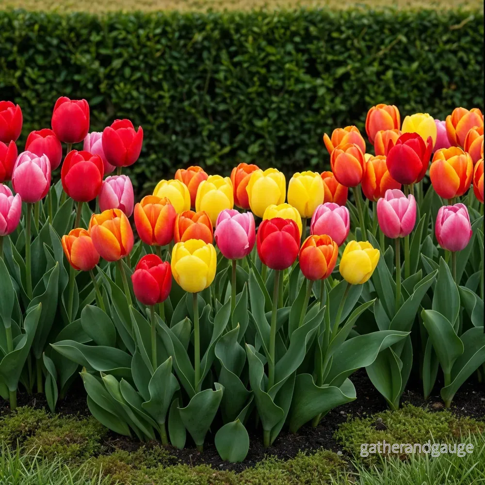 Green boutiQ - Bloembollen - Tulp Darwin Hybride Mix - Diversen Kleuren - 40 stuks - Bolmaat 10/12 - Bild 2