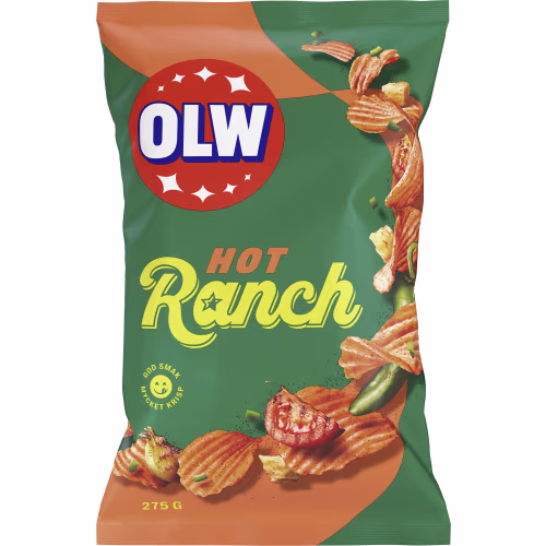 OLW Hot Ranch Chips 275g