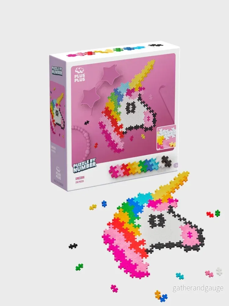 Puzzle By Number Unicorn 250 bitar Puzzle By Number Unicorn 250 bitar