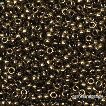 Miyuki Seed Beads – Dark Bronze 11/0, 10 gram