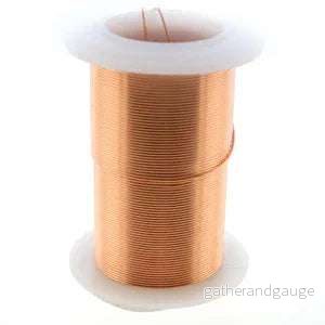 Wire Elements 24Ga - Kopparfärgad Non Tarnish 1 rulle