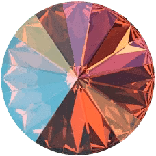 Primero Crystals 1122 Rivoli – Light Siam Shimmer 12mm 1 styck Primero Crystals 1122 Rivoli – Light Siam Shimmer 12mm 1 styck