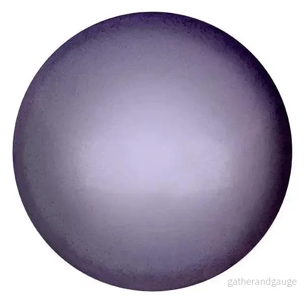 Cabochon par Puca® – Violet Pearl 25 mm, 1 styck