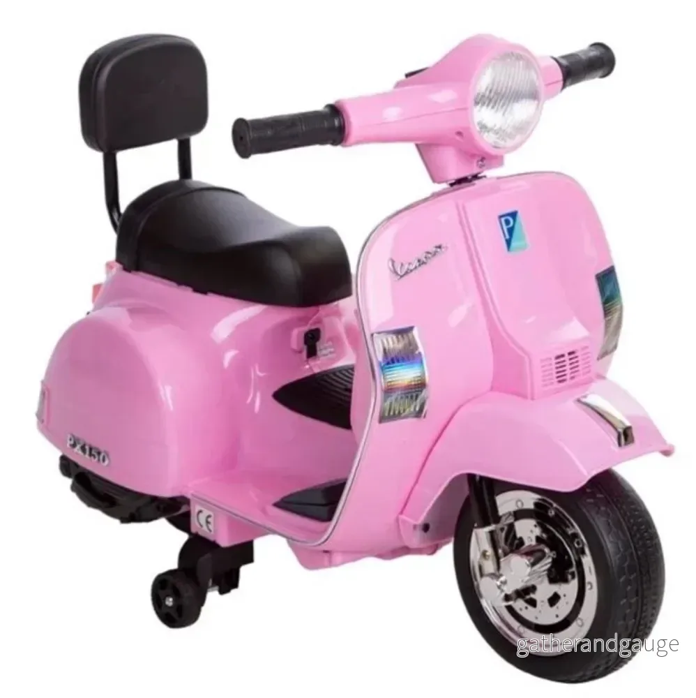 Elbil barn Vespa PX150 Rosa Elbil barn Vespa PX150 Rosa