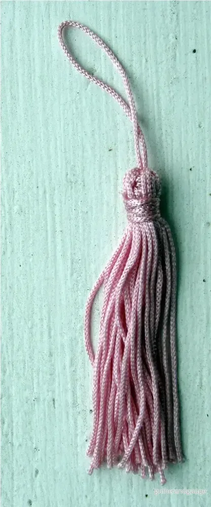Nylonstofs - Ljusrosa 7,5 cm 1 styck