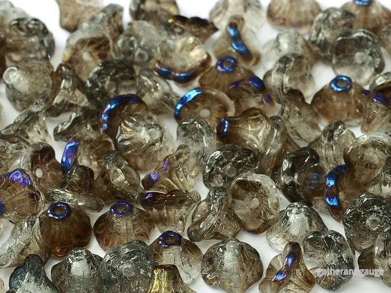 Flower Cup Beads – Crystal Azuro 7×5 mm, 20-pack Flower Cup Beads – Crystal Azuro 7×5 mm, 20-pack