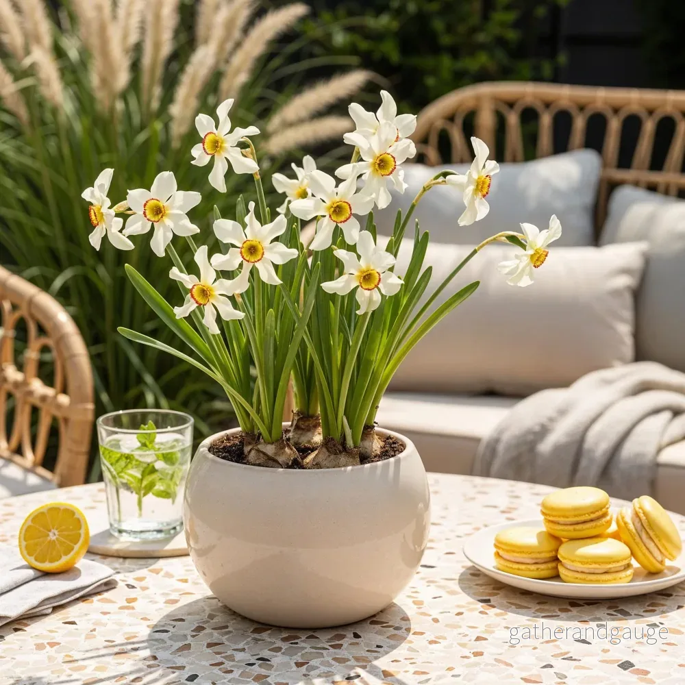 Green boutiQ - Bloembollen - Narcis Recurvus - Kleur Wit - 10 stuks - Bolmaat 12/14 - XXL Pack - Bild 3