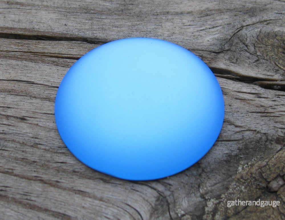 Luna Cabochon - Skyblue 24 mm, 1 styck - Bild 2