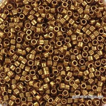 Miyuki Delica - Gold Luster Dark Topaz 11/0, 5 gram