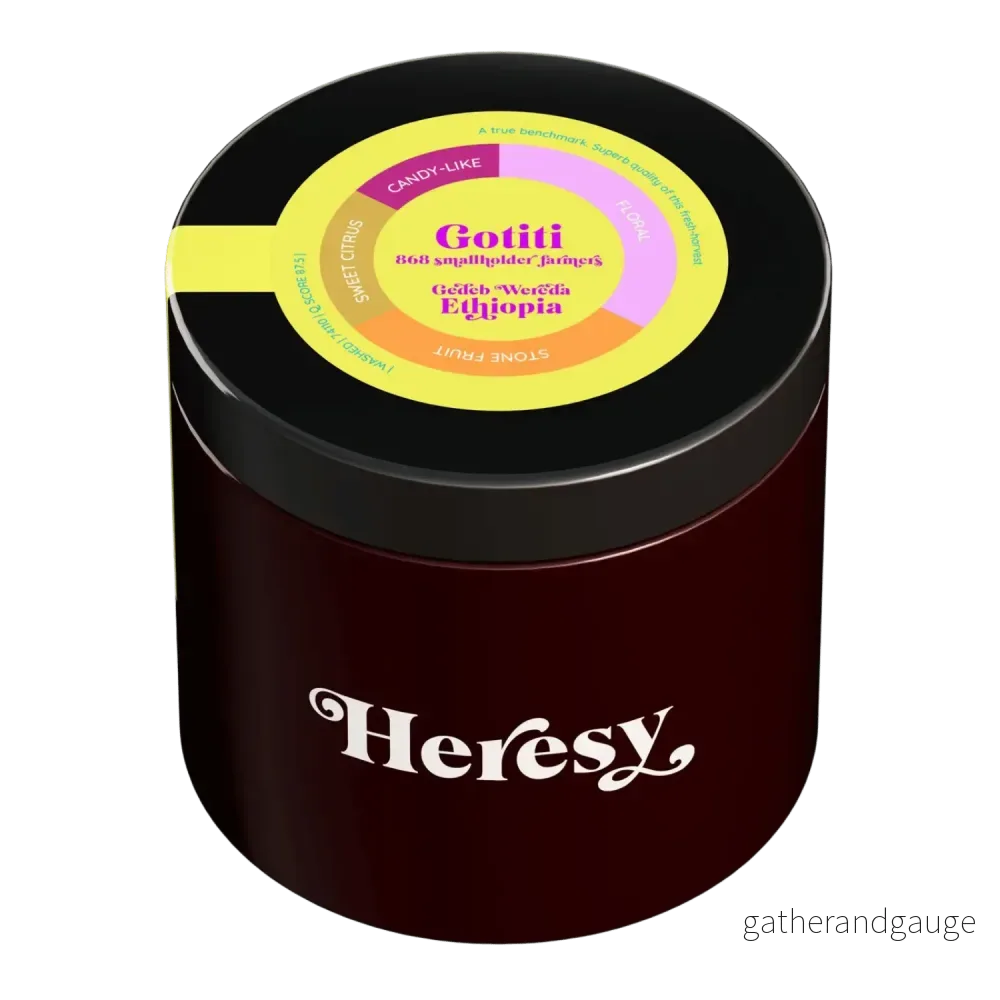 Heresy – Gotiti Etiopien – Brygg – 252g Heresy – Gotiti Etiopien – Brygg – 252g