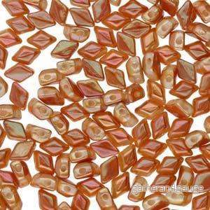 Matubo Mini Gemduo - Chalk Full Apricot 6x4mm, 5 gram