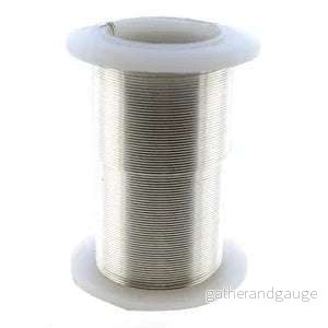 Wire Elements 20 Ga - Silverfärgad Non Tarnish 1 rulle