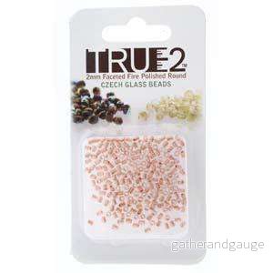 Tjeckiska Firepolish – Crystal Copper Lined True2 mm, 2 gram Tjeckiska Firepolish – Crystal Copper Lined True2 mm, 2 gram