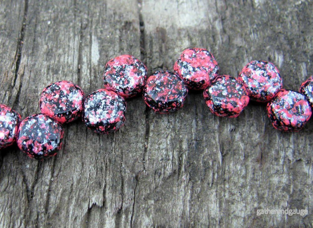 Honeycomb - Tweedy Pink 6mm, 1 sträng