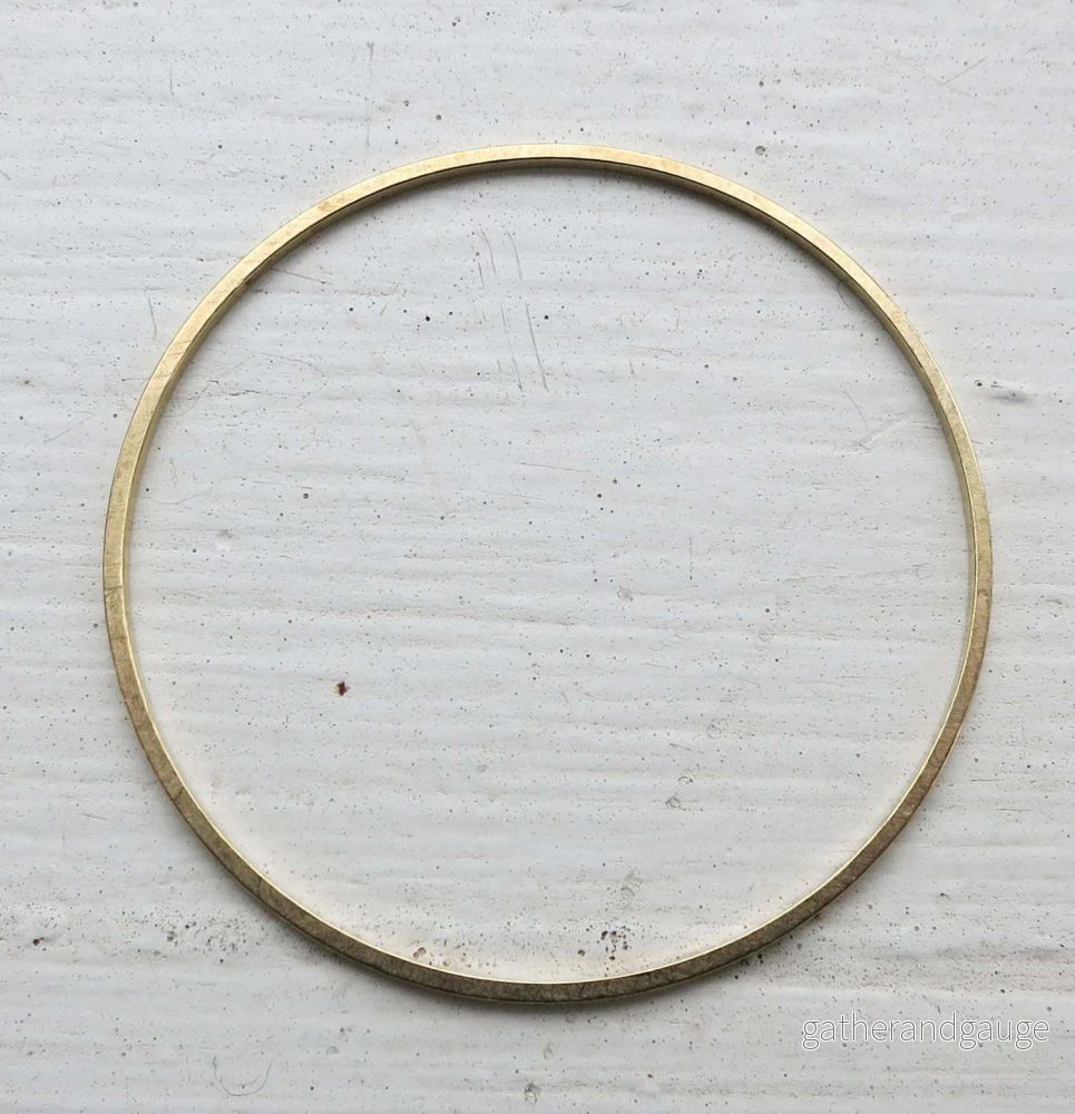 Cirkel Bronsfärgad - 40mm 1 styck