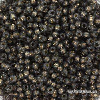 Miyuki Seed beads – Duracoat Silverlined Dyed Smoke Grey 11/0, 10 gram