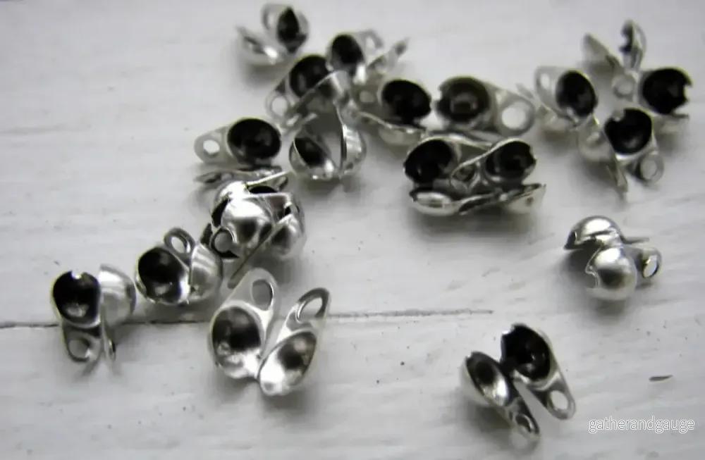Kulkedjefäste 5x6mm Silverfärgad - 20-pack - Bild 2