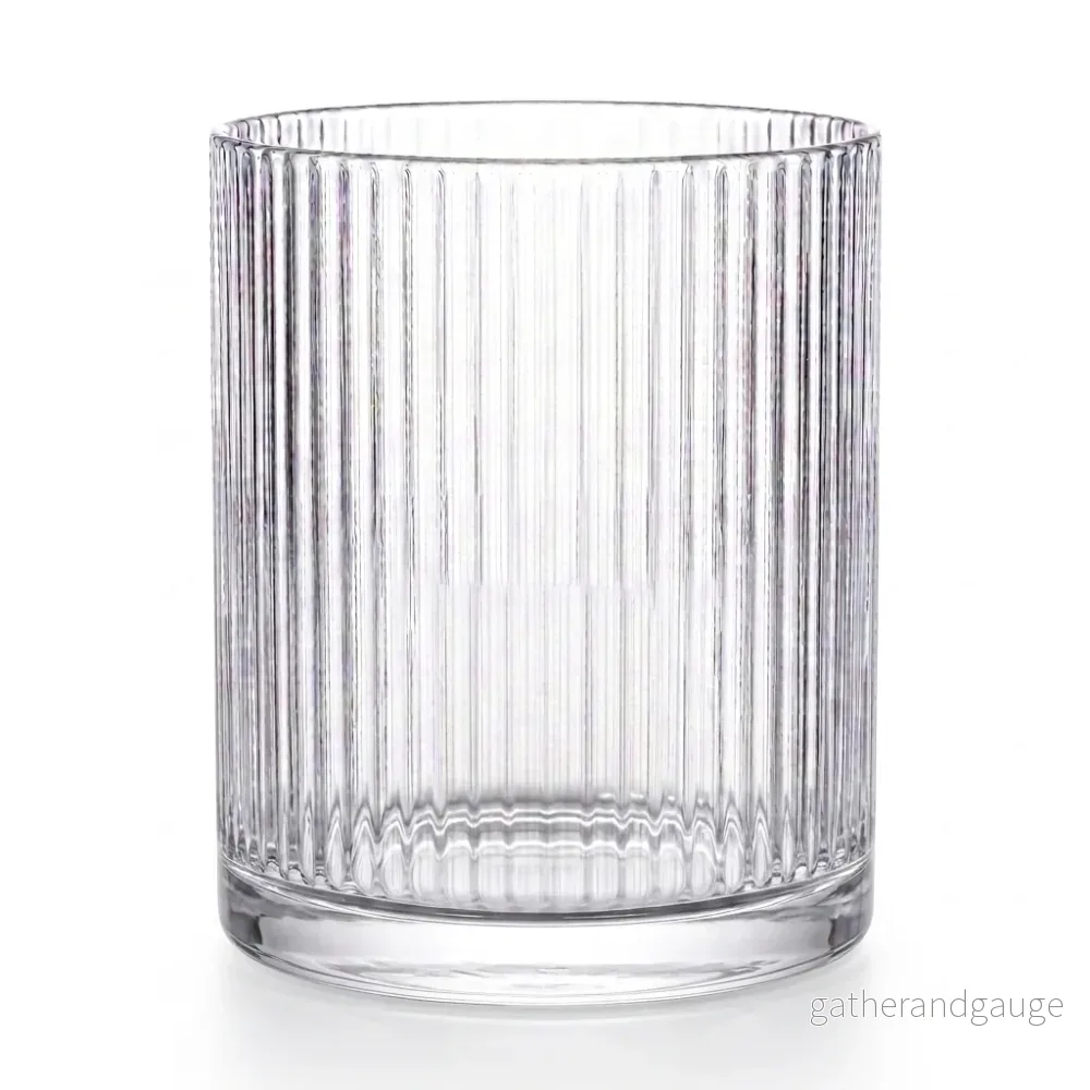 Räfflat dricksglas