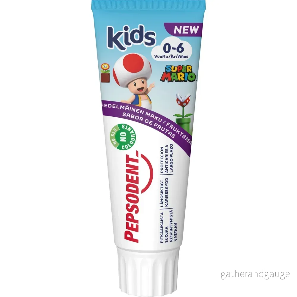 Pepsodent Kids 0-6 år Fruity Tandkräm 75ml Pepsodent Kids 0-6 år Fruity Tandkräm 75ml