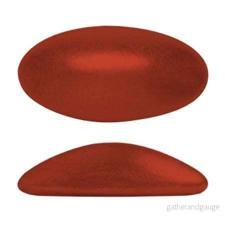 Athos® par Puca® – Red Metallic Matt 20x10mm, 1 styck Athos® par Puca® – Red Metallic Matt 20x10mm, 1 styck