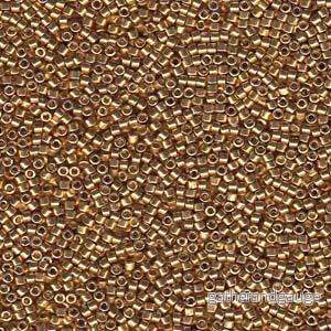 Miyuki Delica - Duracoat Galvanized Gold 11/0, 5 gram