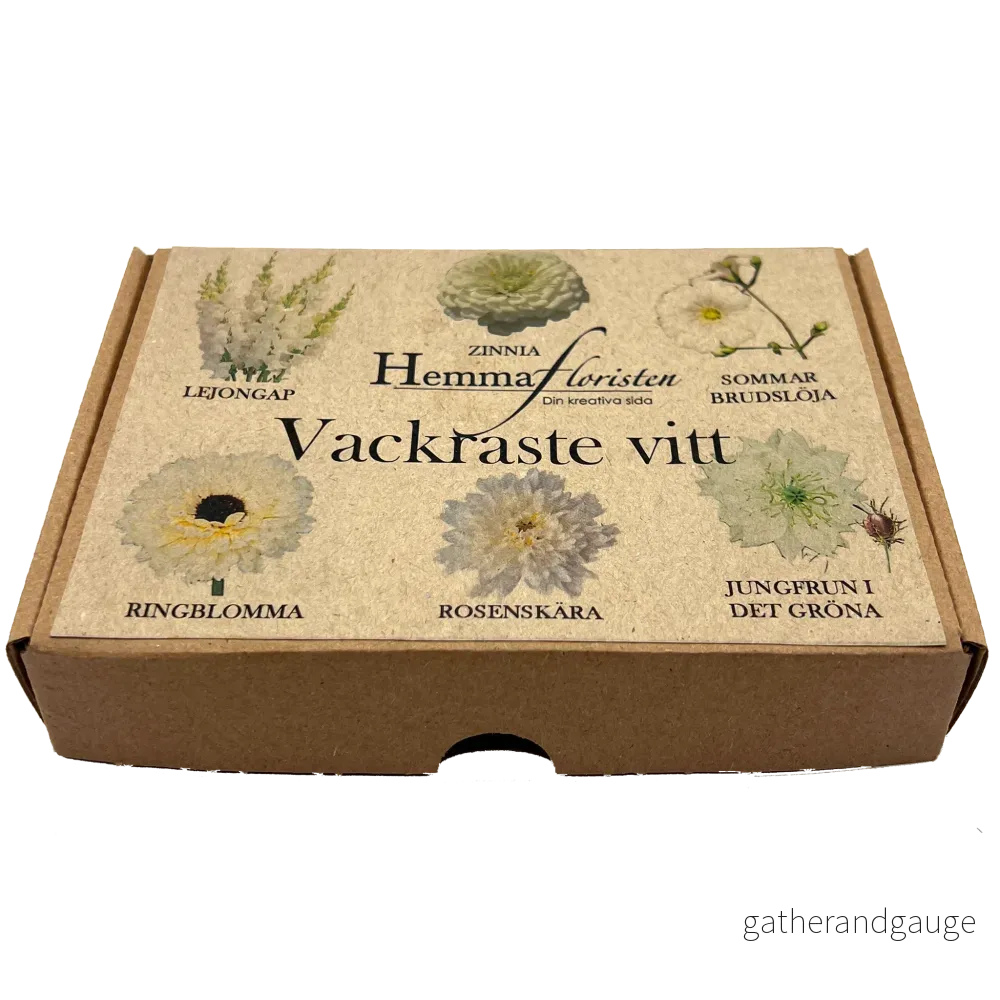 Fröbox Vackraste vitt Fröbox Vackraste vitt