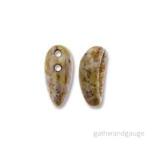 Chili Bead - Chalk Senegal Brown, 1 sträng - Bild 2