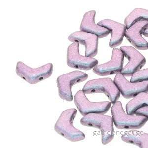 Chevron Duo – Polychrome Mix Berry 10x4mm, 1 sträng Chevron Duo – Polychrome Mix Berry 10x4mm, 1 sträng