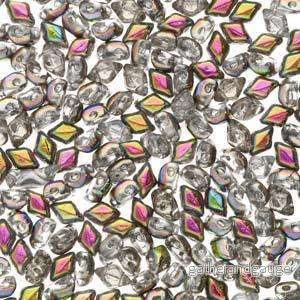 Matubo Mini Gemduo - Crystal Vitrail 6x4mm, 5 gram