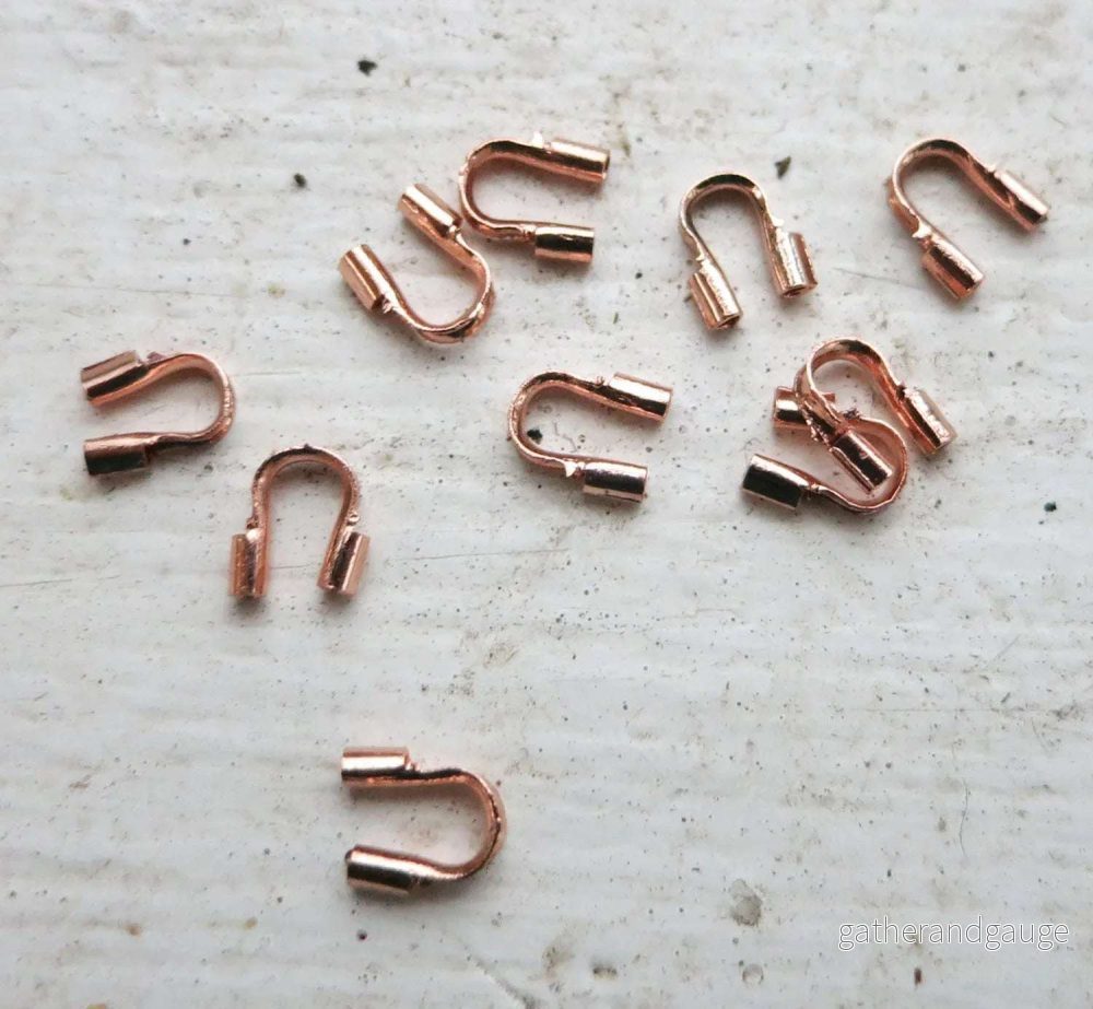 Wireguard – Roséguldfärgad 0,69mm 20-pack