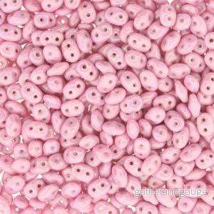 SuperDuo - Opaque LT Rose Ceramic Look 10 gram
