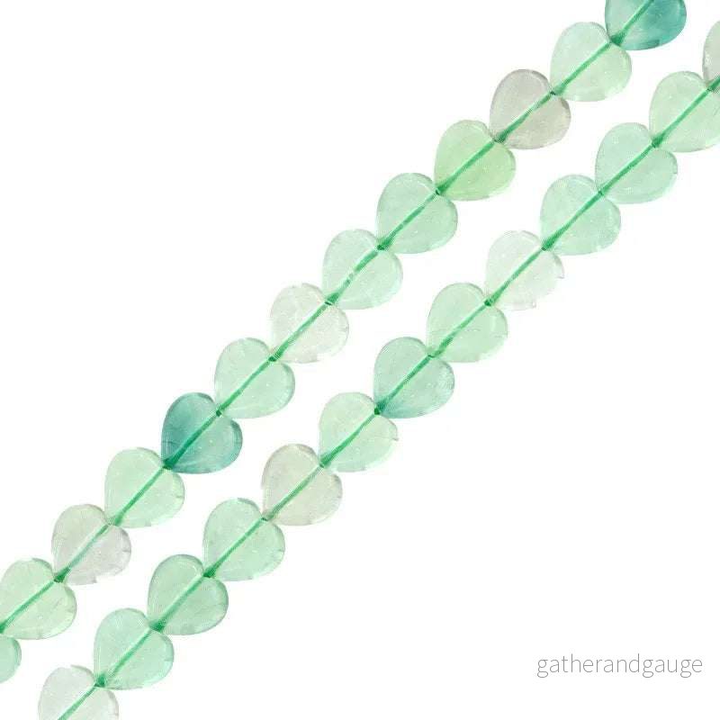 Fluorit – Hjärta 12 mm 1 styck