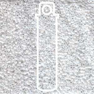 Miyuki Delica - White Pearl 15/0, 7 gram