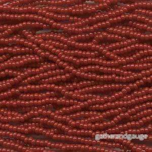 Tjeckiska seed beads – Dark Red 11/0, 17 gram Tjeckiska seed beads – Dark Red 11/0, 17 gram