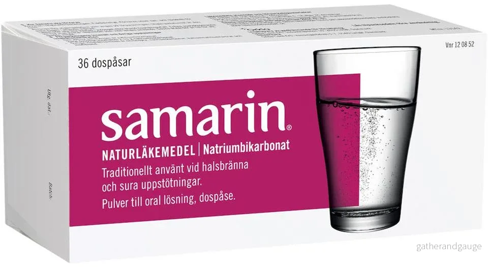 Samarin Naturläkemedel Fruktsalt 4g 36-p Samarin Naturläkemedel Fruktsalt 4g 36-p