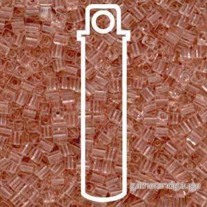 Miyuki Cubes – Transparent Light Tea Rose 3 mm, 20 gram Miyuki Cubes – Transparent Light Tea Rose 3 mm, 20 gram
