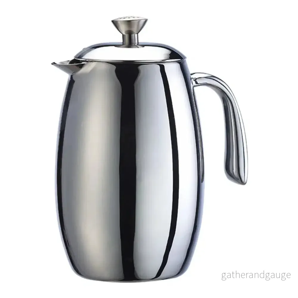 Tiamo French Press rostfritt stål
