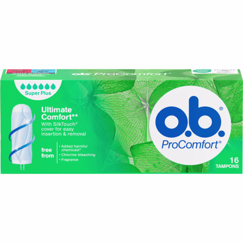 OB Super Plus Procomfort Tampong OB Super Plus Procomfort Tampong