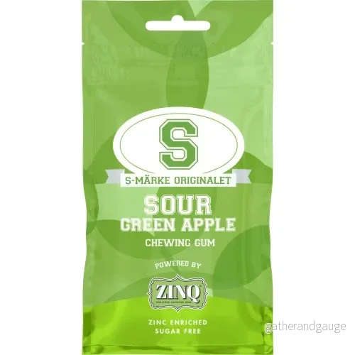 ZINQ Sour Apple Tuggummi ZINQ Sour Apple Tuggummi
