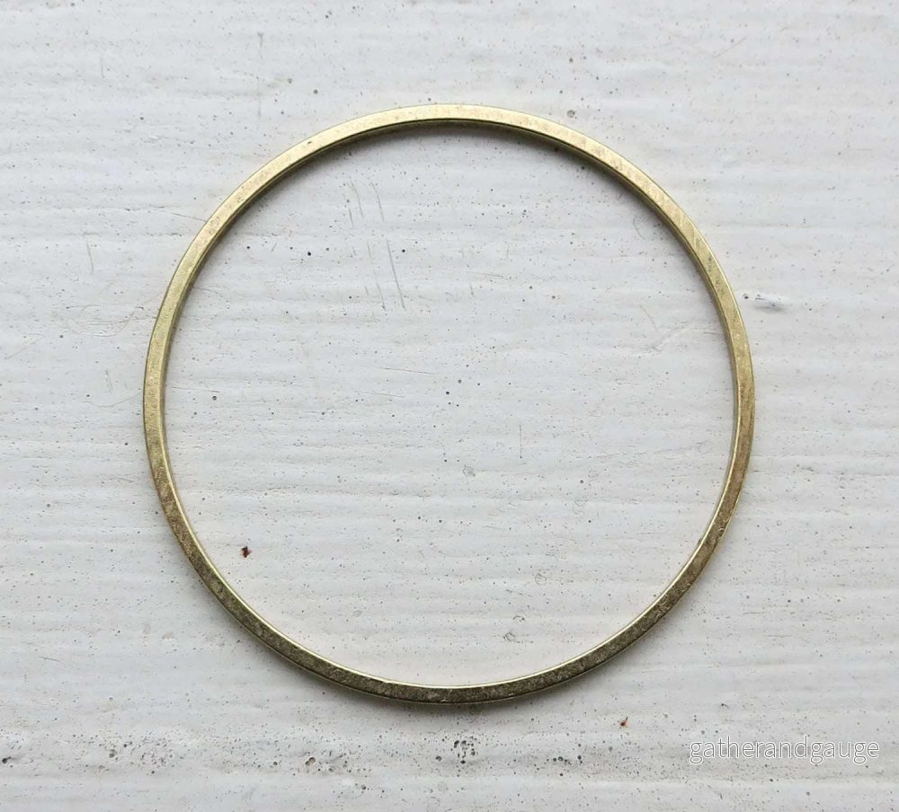 Cirkel Bronsfärgad - 35mm 1 styck